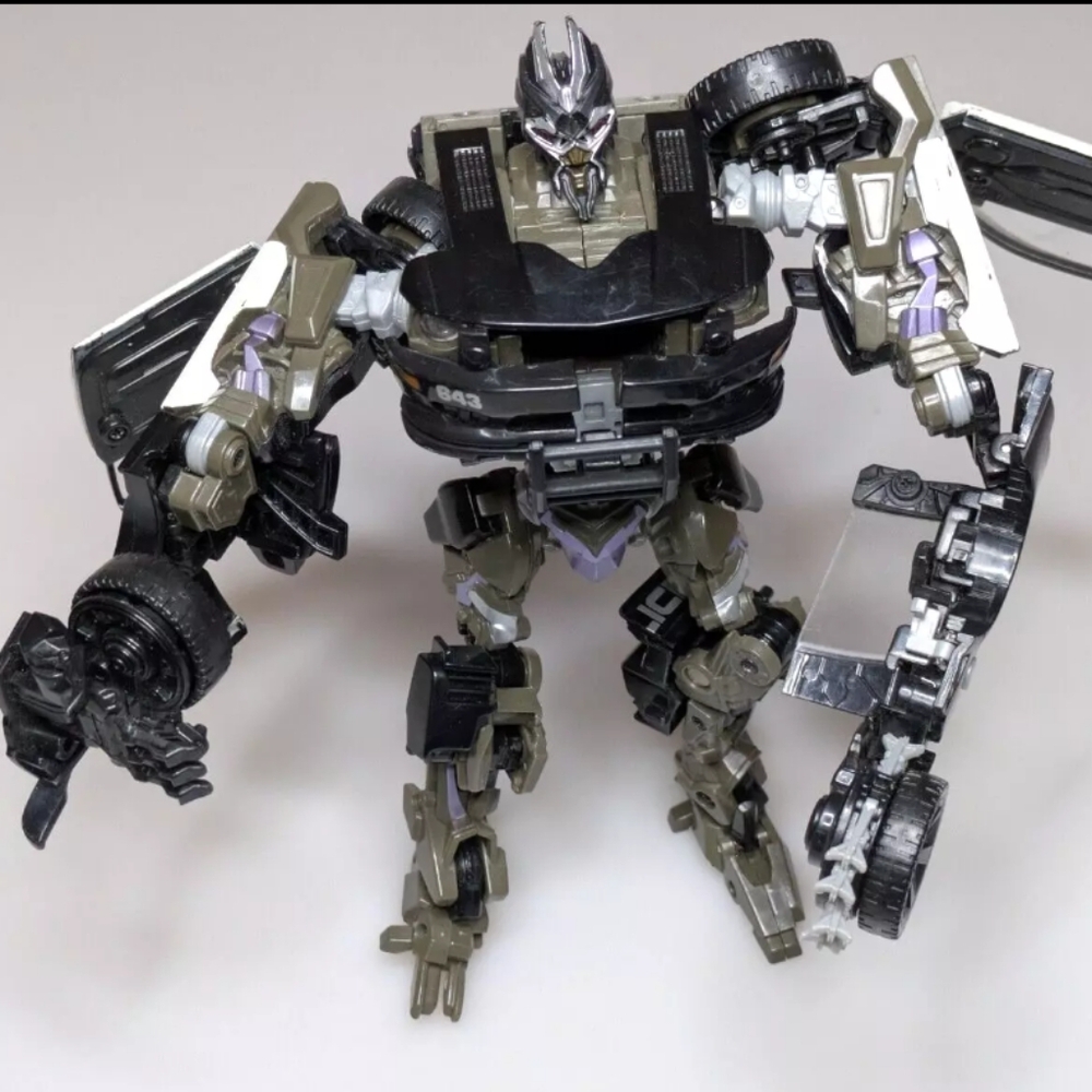 TRANSFORMERS Interrogator Barricade Revenge Of The Fallen Deception Incomplete